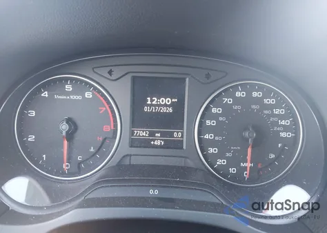 2015 Audi A3 2.0T Premium z USA, uszkodzony, nr VIN WAUBFGFF7F1105646